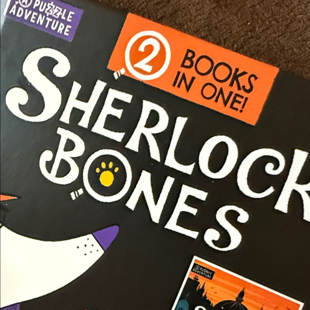 Sherlock Bones Puzzle Adventure Book by Tim Collins|| 2 in 1 - Picture 4 of 5